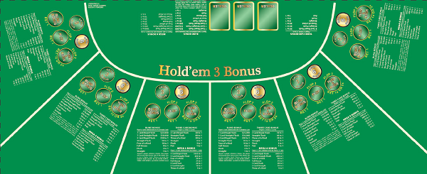 Hold'em 3 Bonus Layout